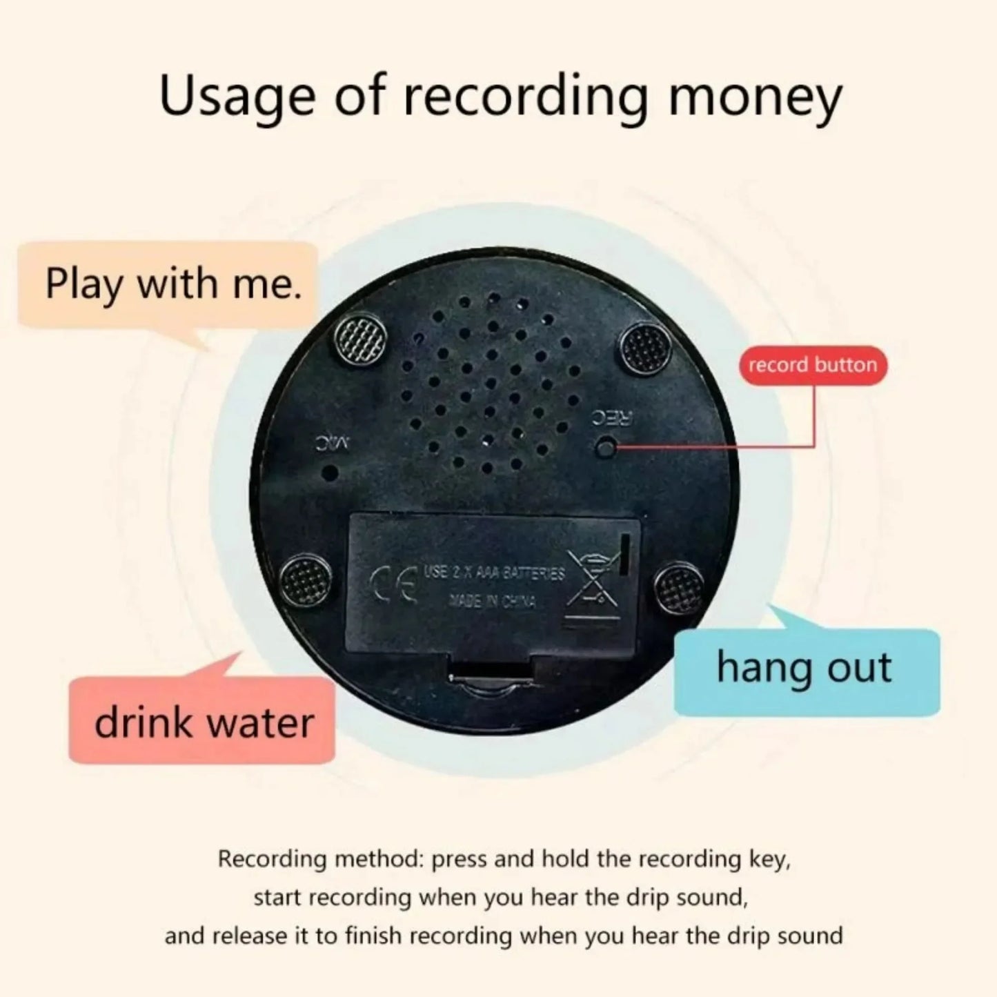 Dog Communication Buttons Voice Recording Button For Pet Training