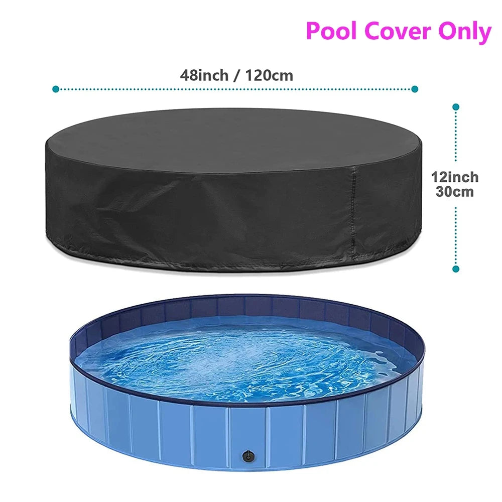 Portable Dog Pool And Bath Tub For Dogs Scratch Resistant