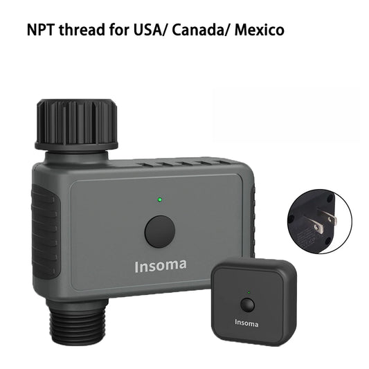 INSOMA WiFi Automatic Sprinkler Timer for Smart Irrigation Alexa
