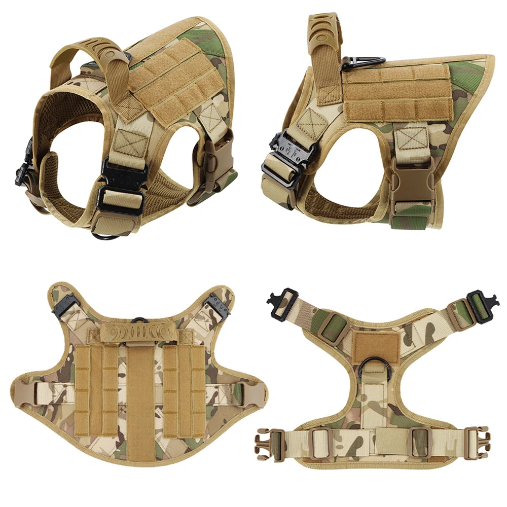 PETRAVELCN Tactical Dog Harness Vest Patches Set For Dogs