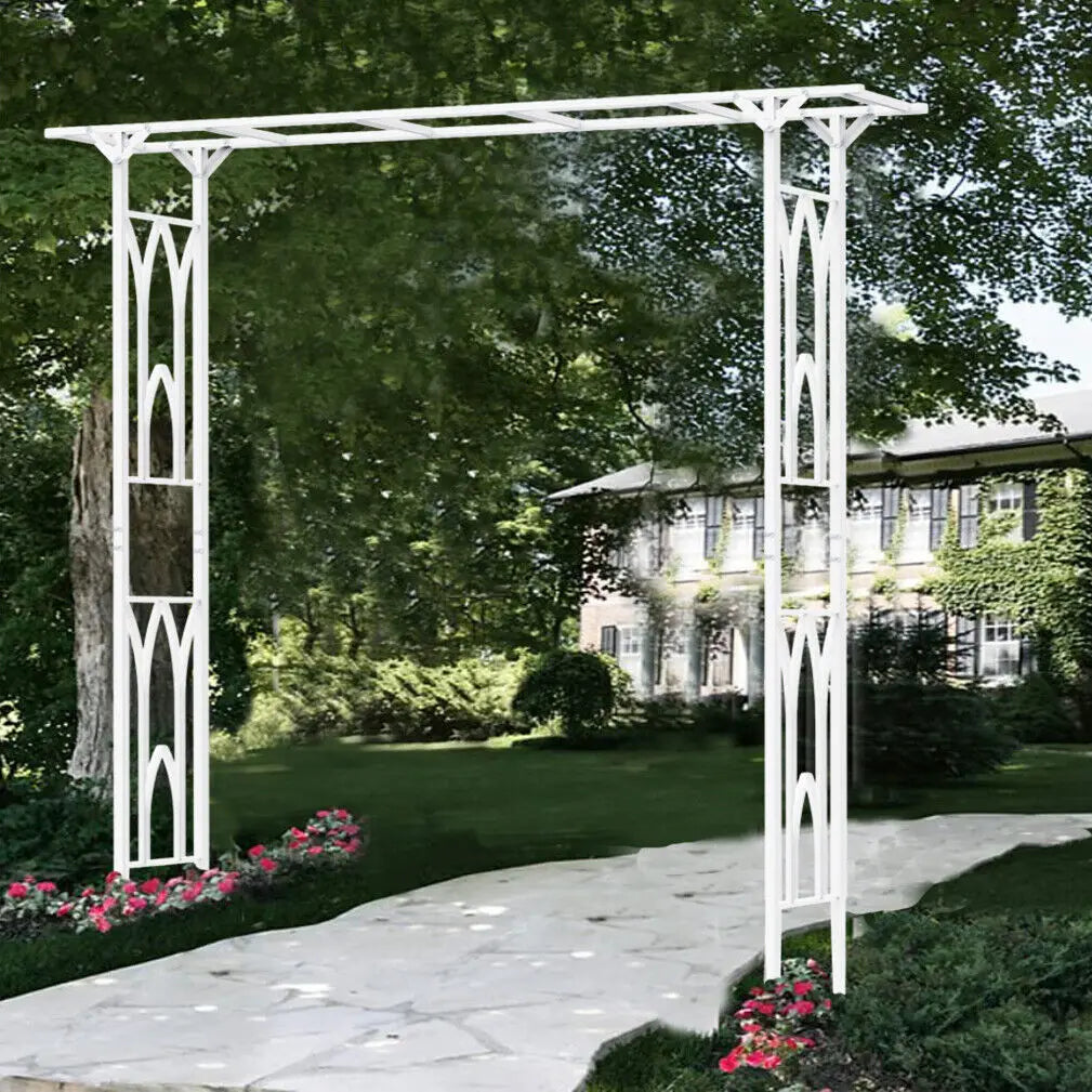 Strong Metal Garden Arch For Outdoor Wedding and Patio
