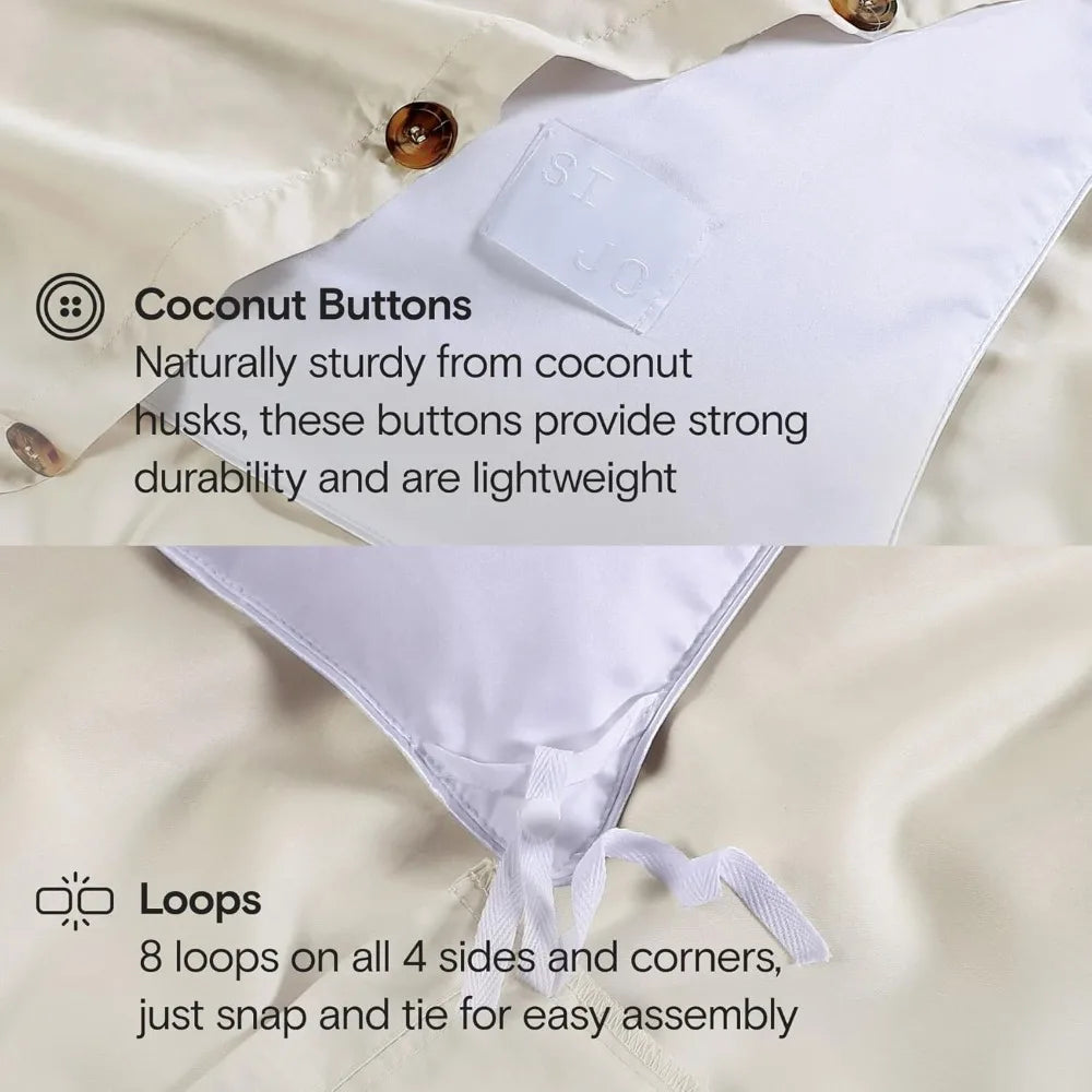 AiryWeight Tencel Duvet Cover Lyocell Cooling Bedding