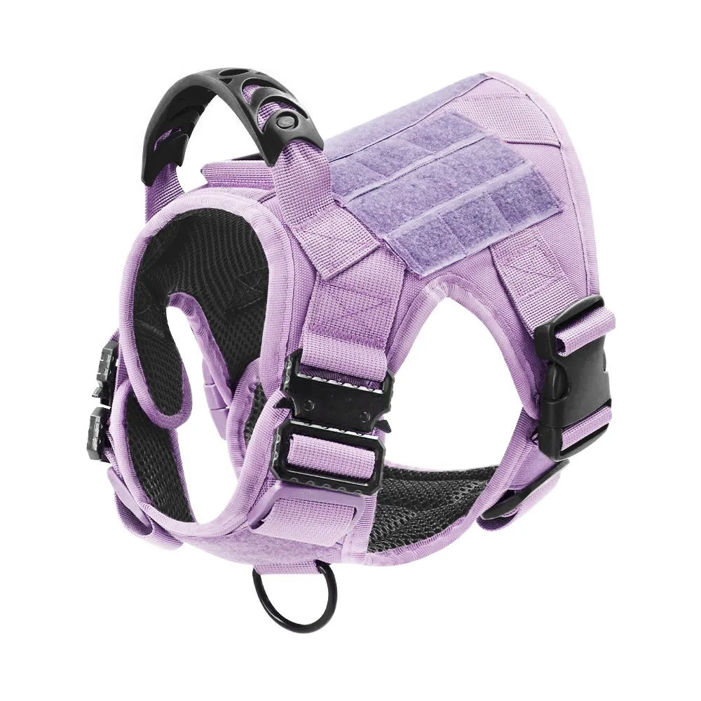 Petravel Military Camouflage Dog Harness Adjustable Vest