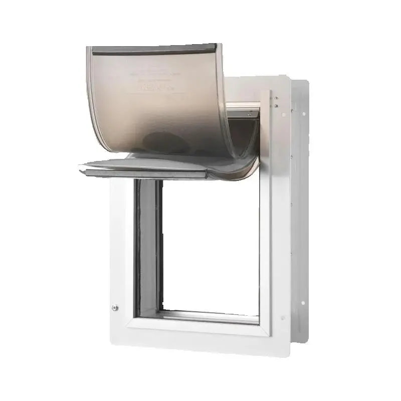 Pet Door Metal Frame With Lock Three Flap Weatherproof