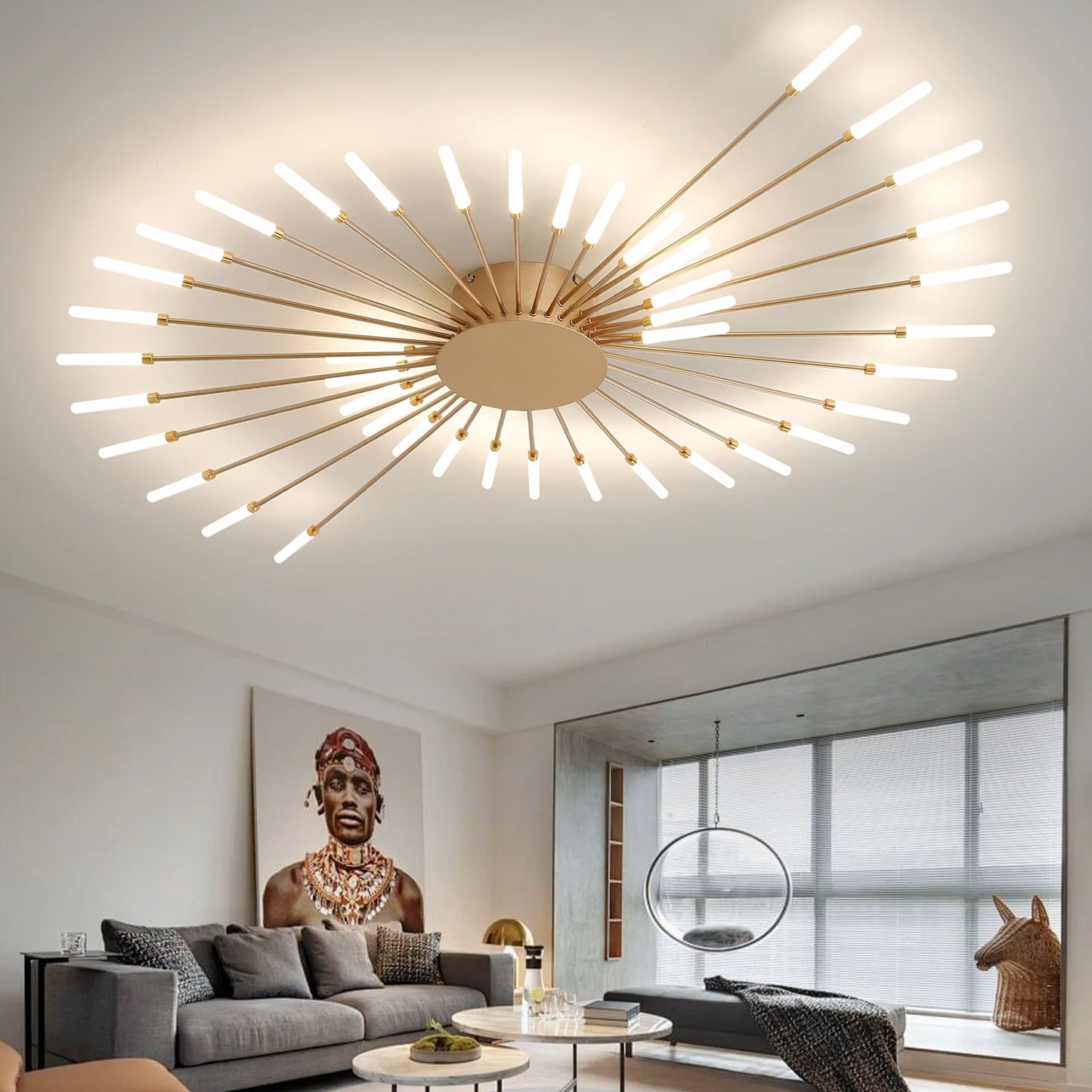 Modern LED Ceiling Light for Living Room and Bedroom