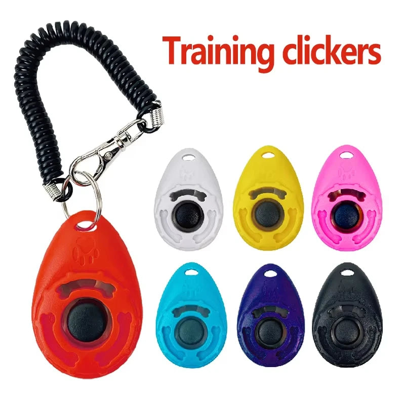PaiPaitek Dog Training Clicker Adjustable Wrist Strap