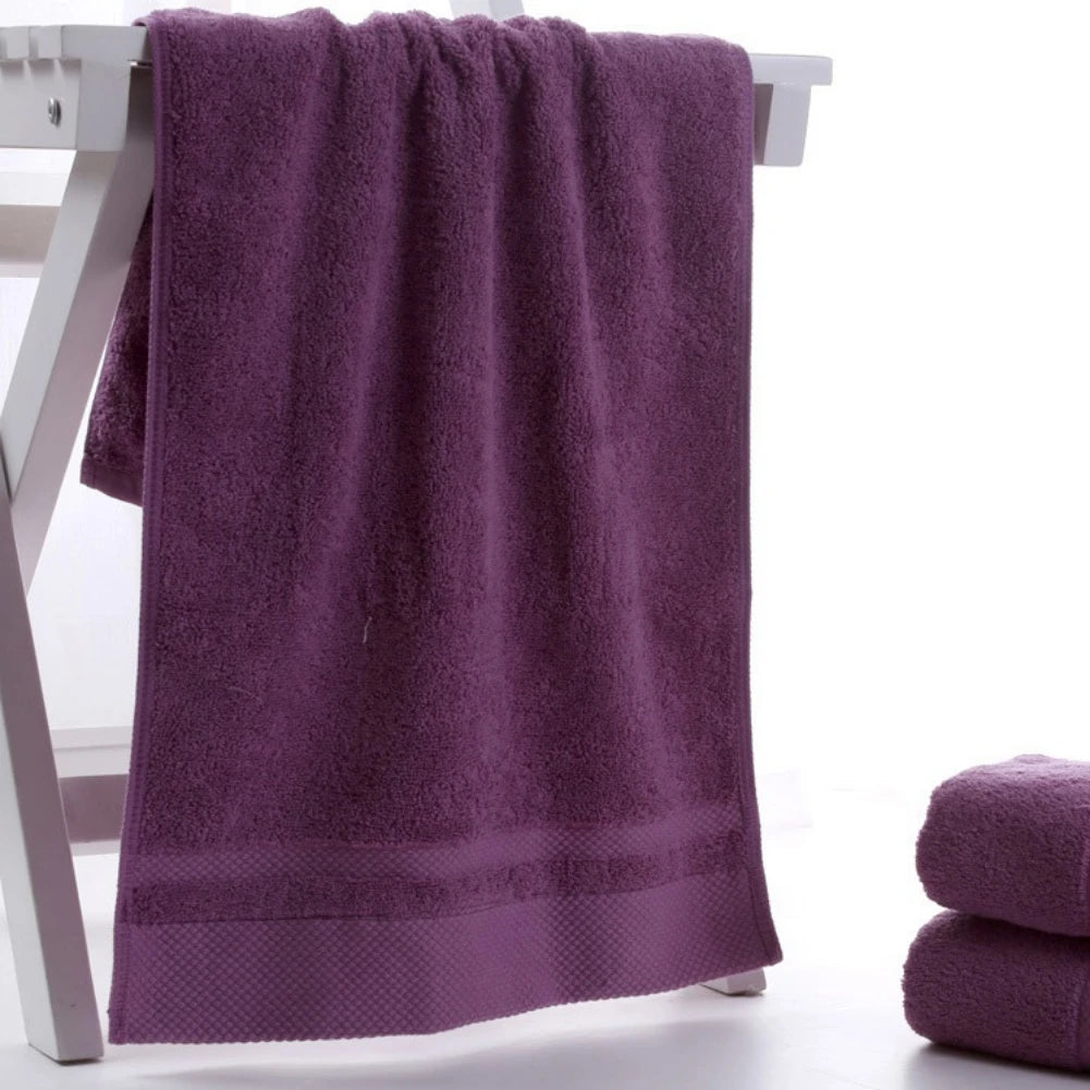Solid Color 100 Percent Cotton Hand Towel Super Absorbent For Home And Hotel