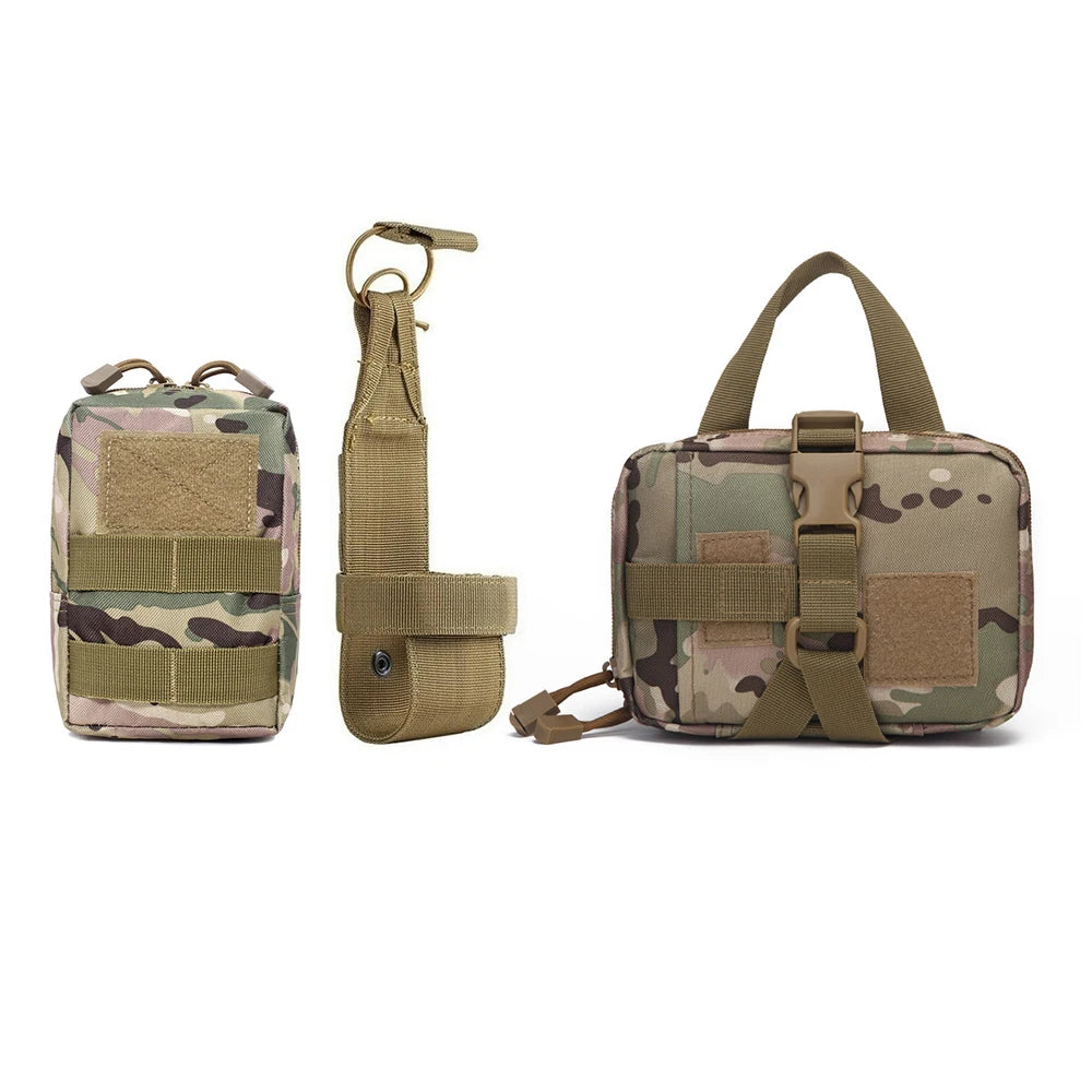 PETRAVEL CN Dog Tactical Bags Set Molle Pouches for Harness