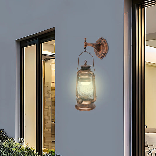Bymaocar Outdoor Wall Light Antique Lantern For Yard Facades