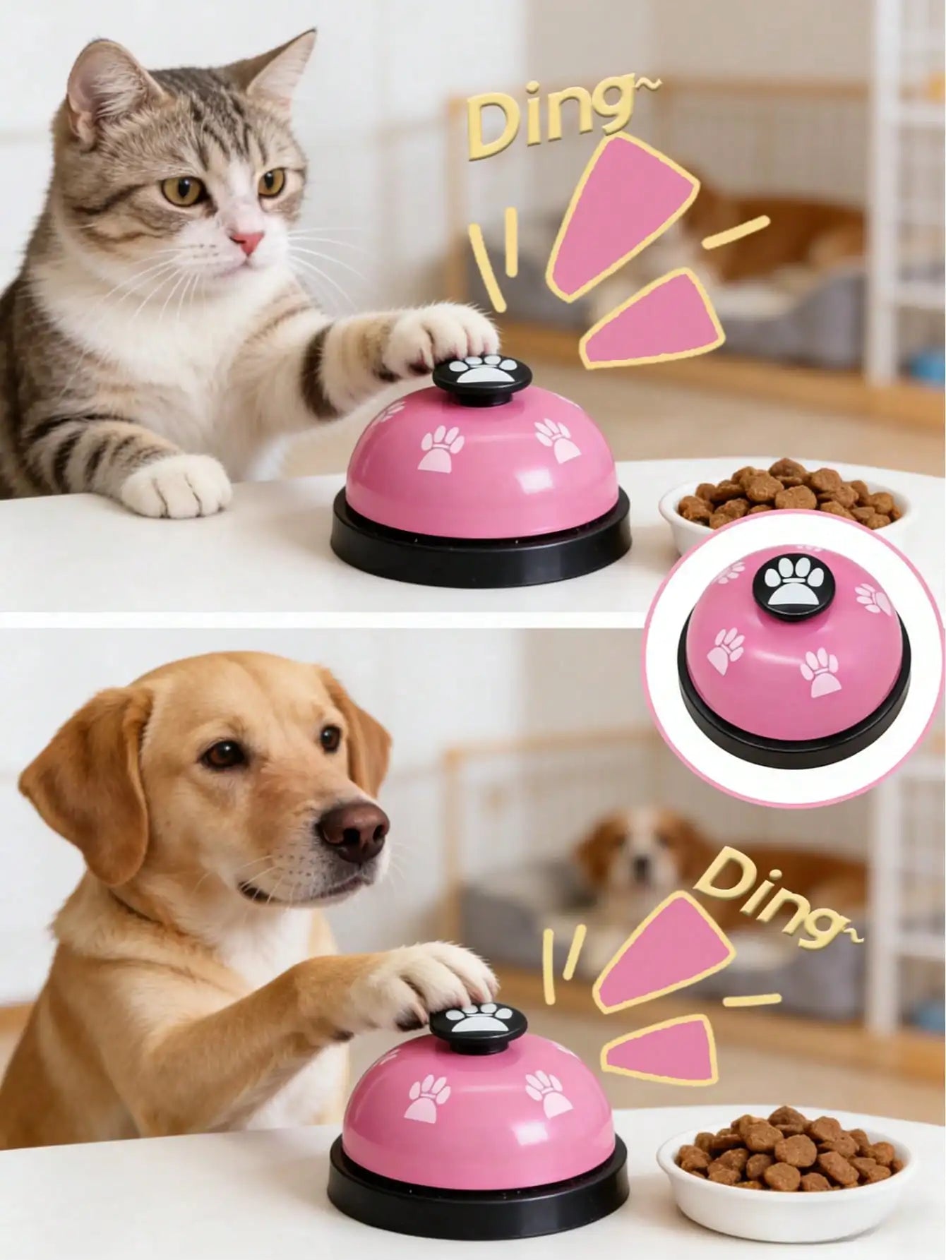 1 Set Pet Training Bells For Potty Training And Communication
