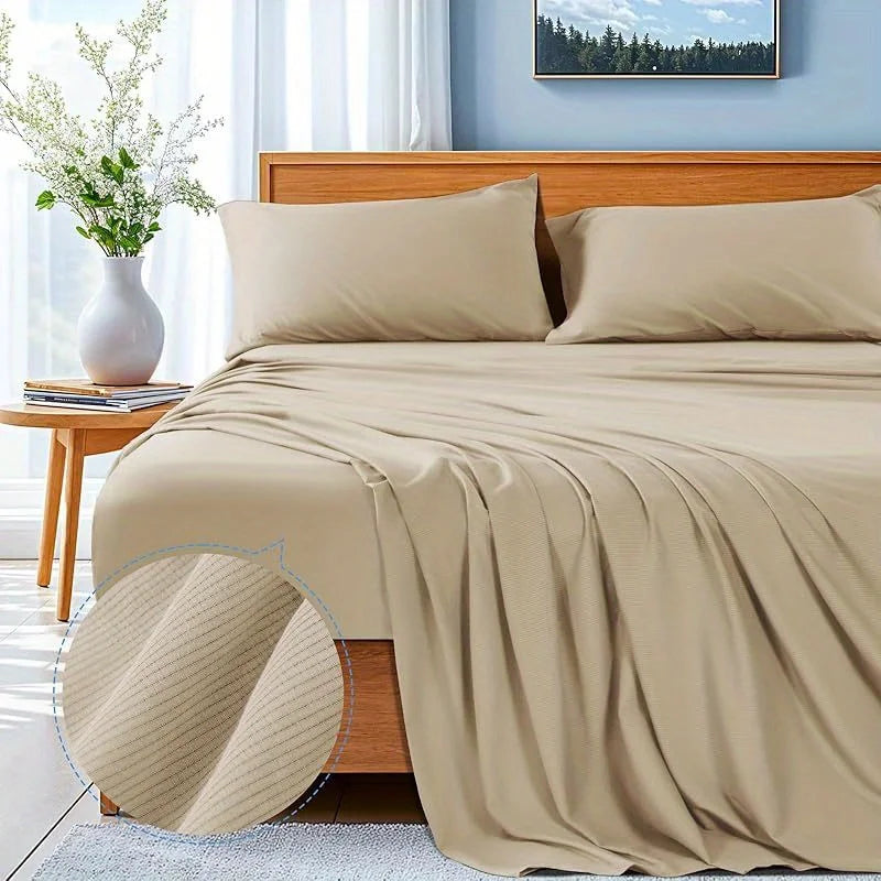 100 Percent Cotton Luxury Bed Sheets Set 600 Thread Count