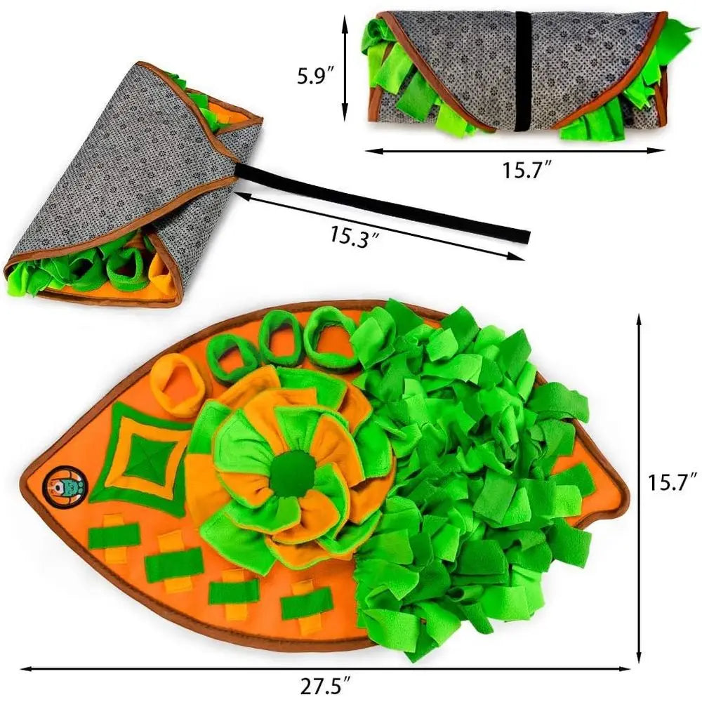 Snule Nosework Mat For Dogs And Cats Interactive Feeding Puzzle Toy