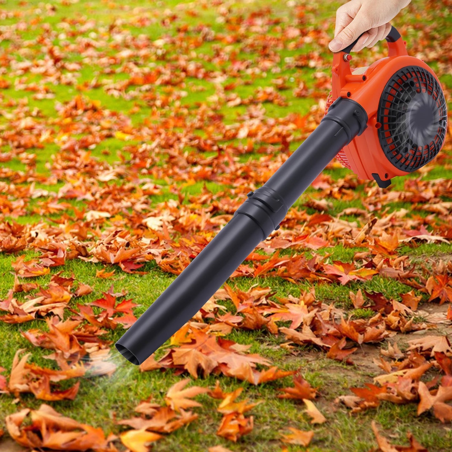 Gas Leaf Blower 25.4cc 2-Stroke, Commercial Handheld Tool