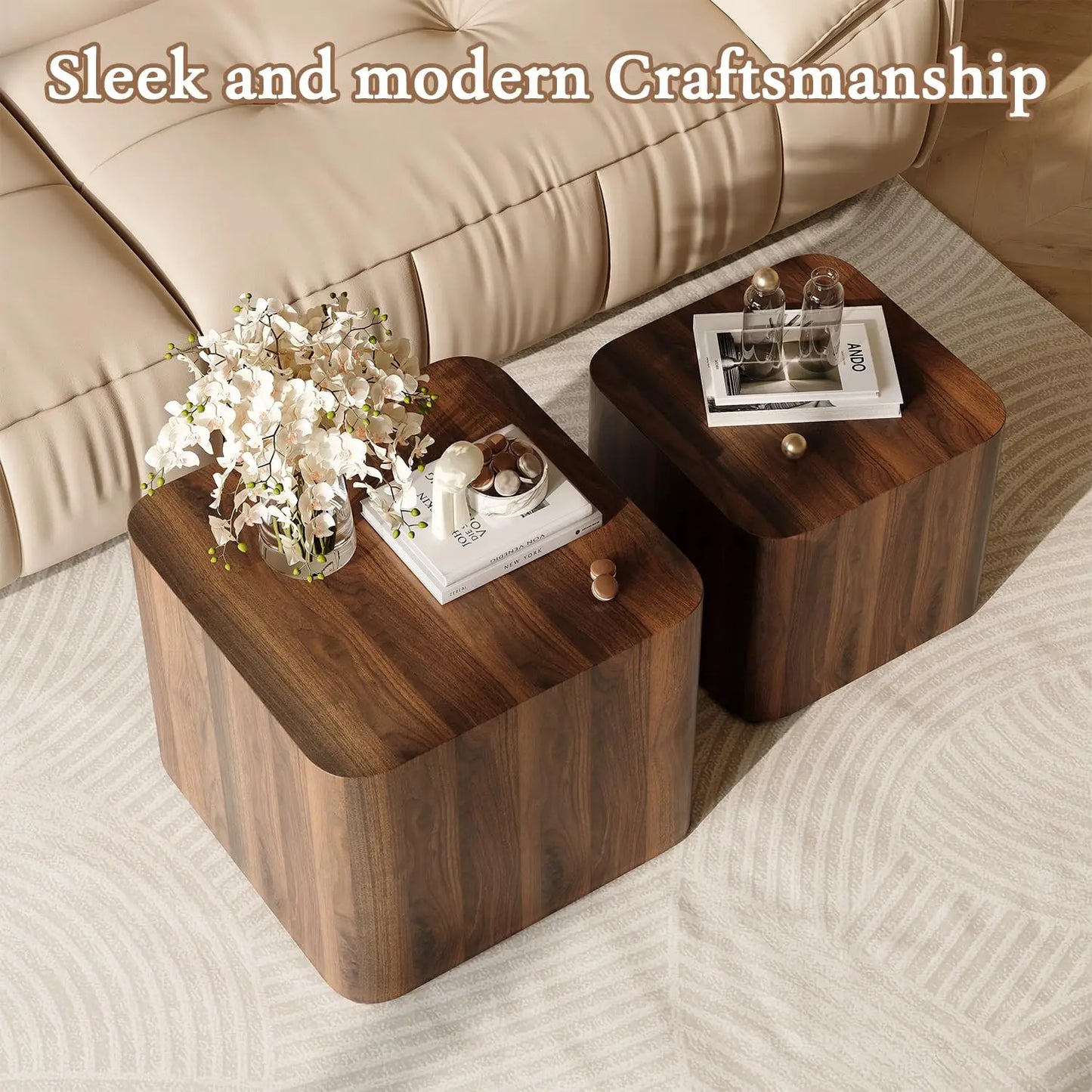 Nesting Coffee Table Set Of 2