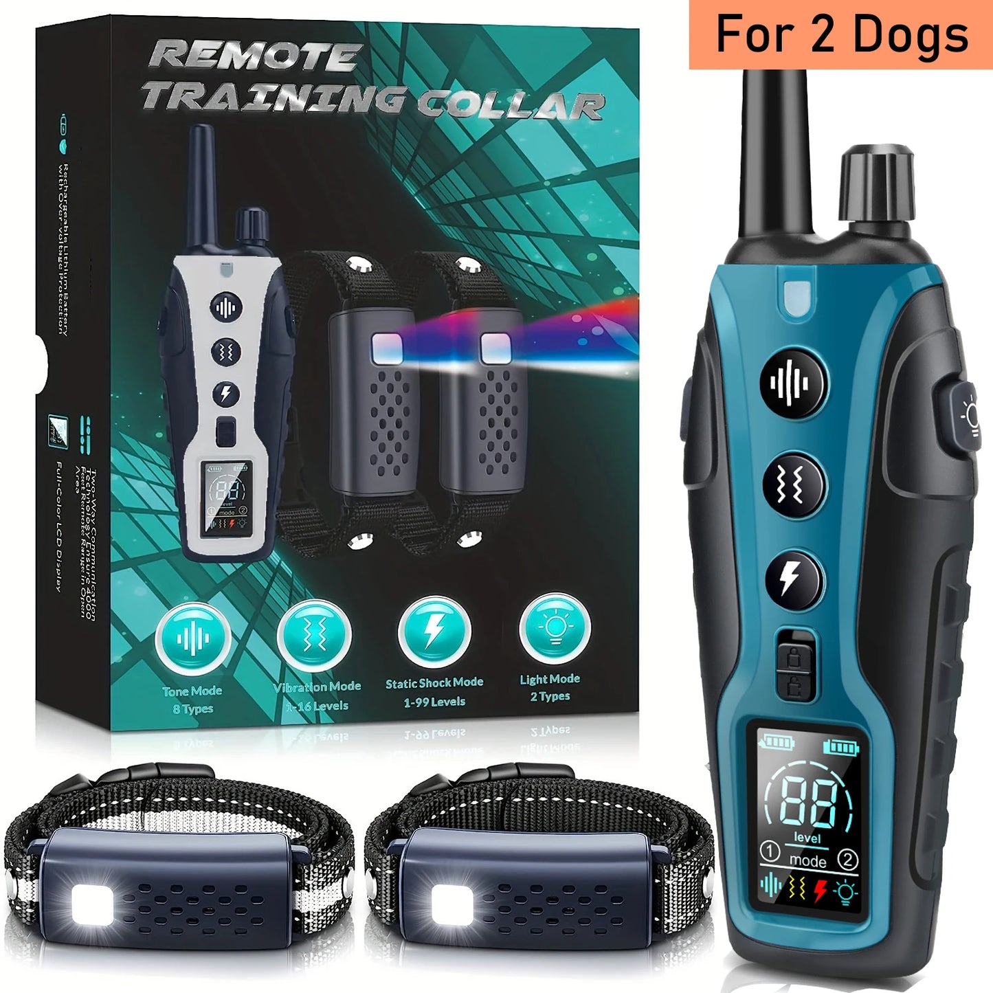 WXRPETH Dog Training Collar Remote With 3300ft Range USB Rechargeable