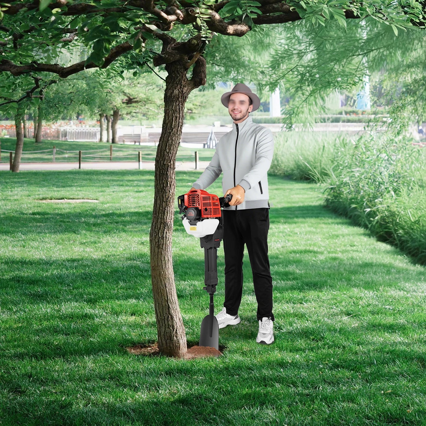 Bymaocar Gas Powered Portable Garden Tree Digging Machine