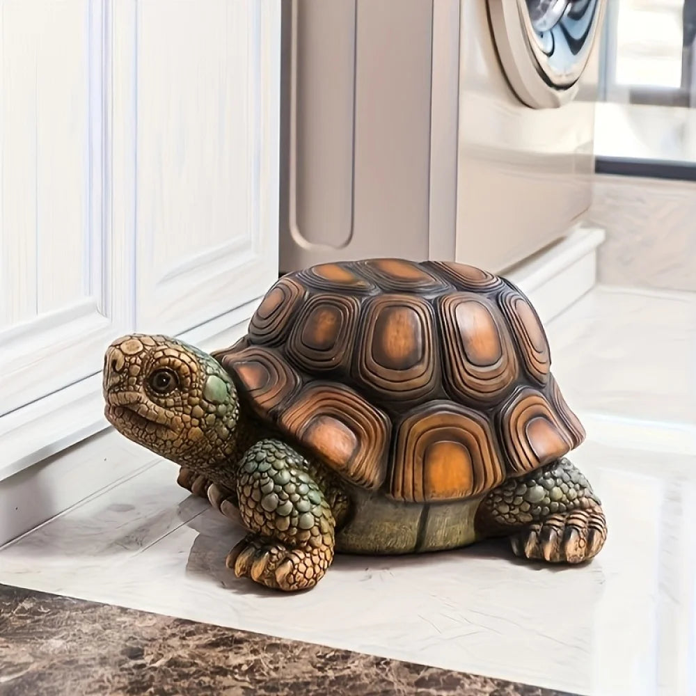 Garden Turtle Resin Stool Decorative Indoor Outdoor Multipurpose Decor