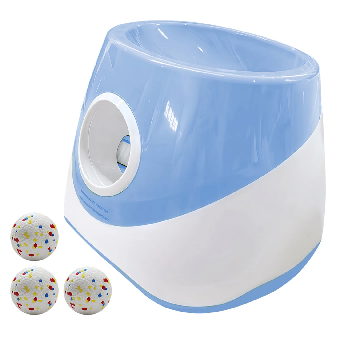 Automatic Ball Launcher For Small Breeds With 3 Tennis Balls