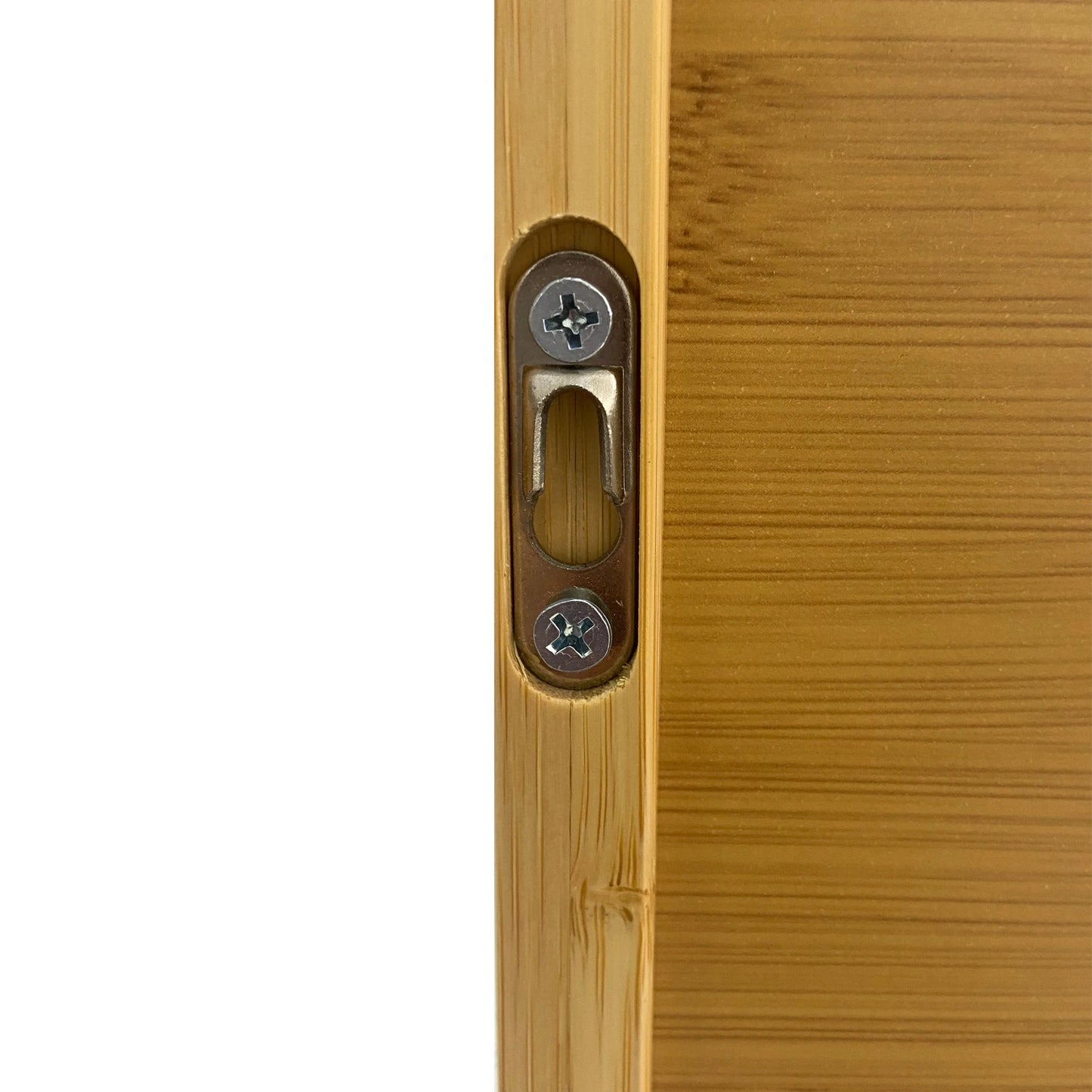 Bamboo Wall Cabinet For Bathroom Storage With 3 Shelves