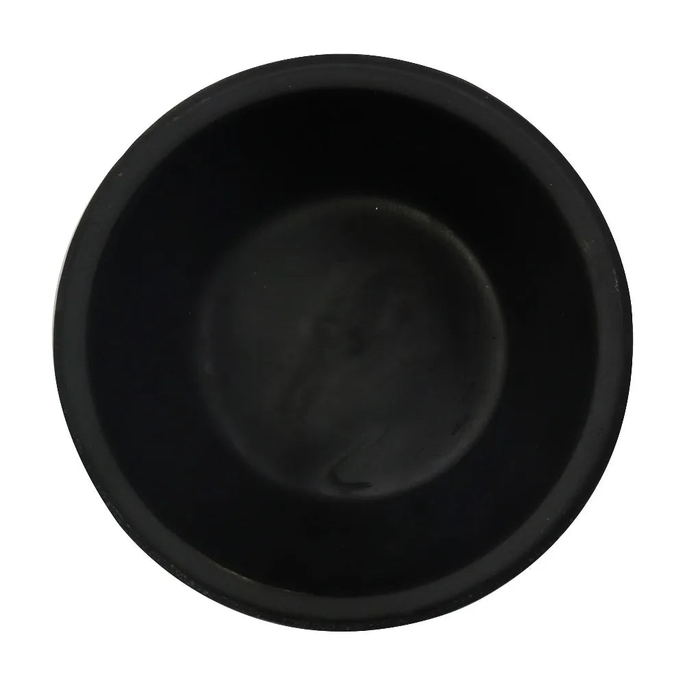 Textured Matte Ceramic Flower Plant Pot For Indoor Outdoor Decor