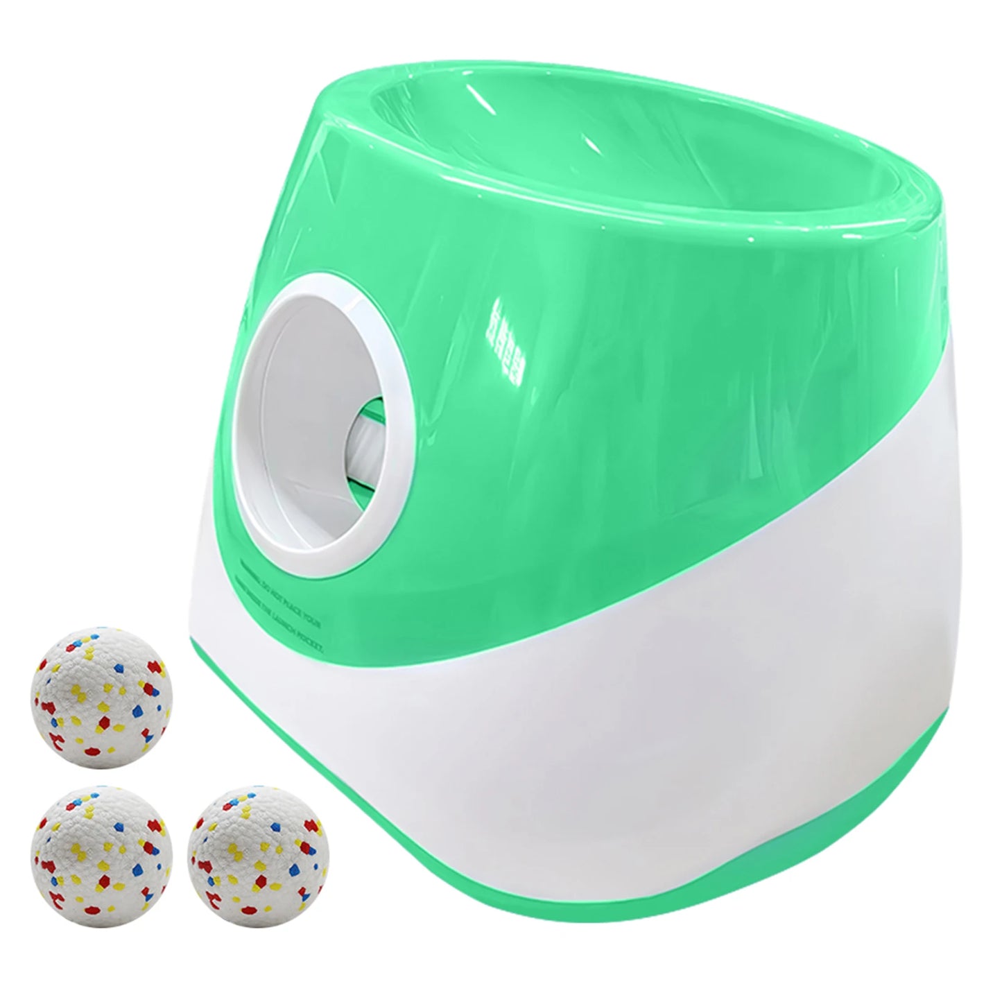 Automatic Ball Launcher For Small Breeds With 3 Tennis Balls