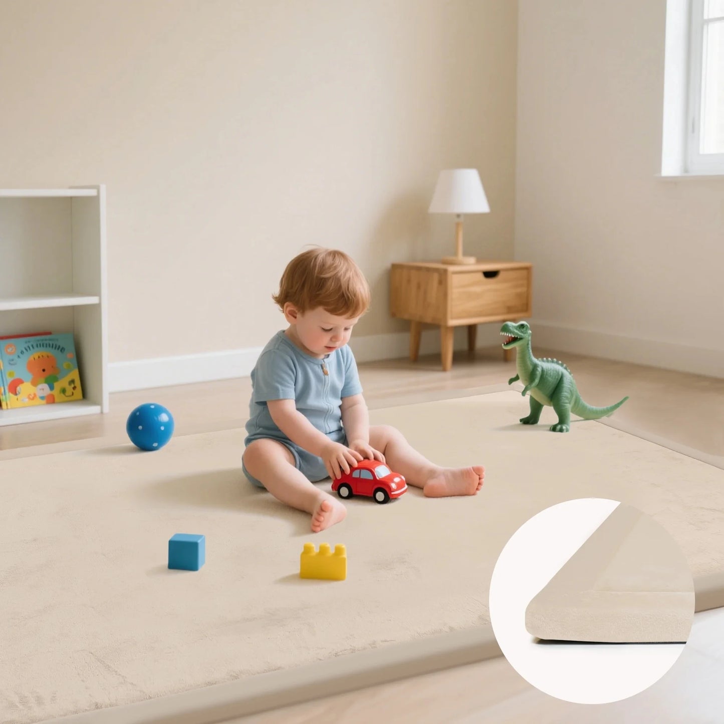 PaPaMat Baby Play Mat Tatami Style Non Slip Rug Mat