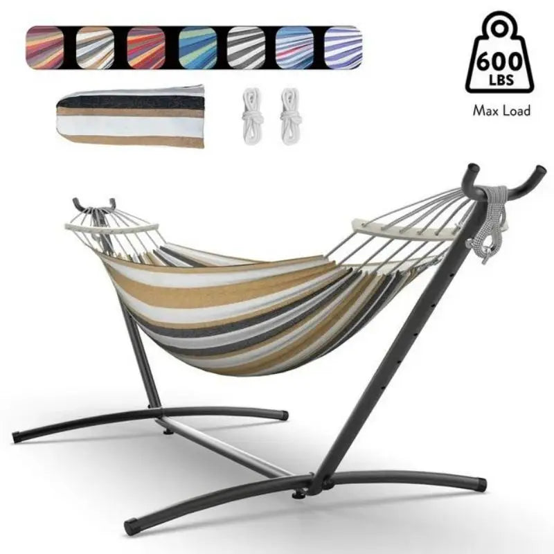 Gyroor Adjustable Stand Hammock 600 Lb Capacity With Storage Bag