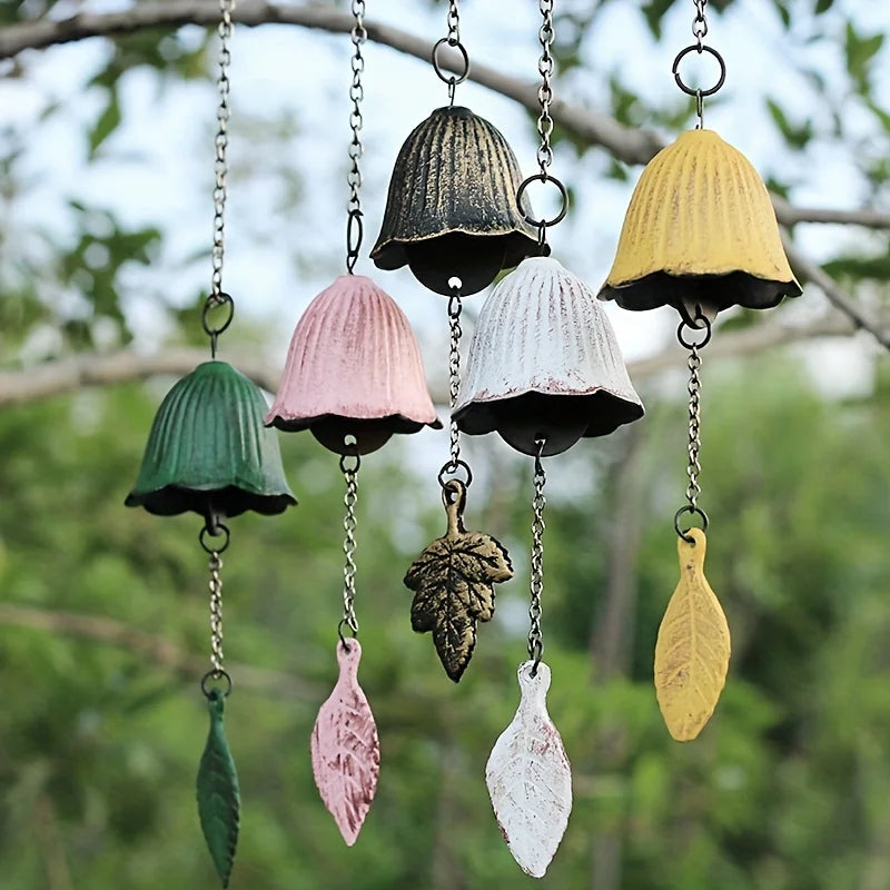 Creative Japanese Cast Iron Wind Chime For Outdoor Garden Decor