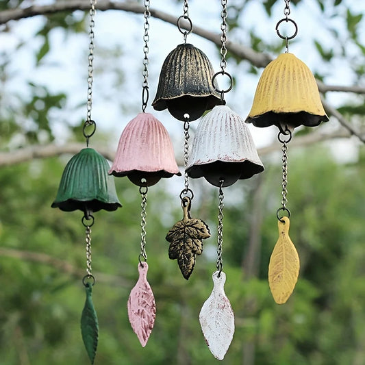 Creative Japanese Cast Iron Wind Chime For Outdoor Garden Decor