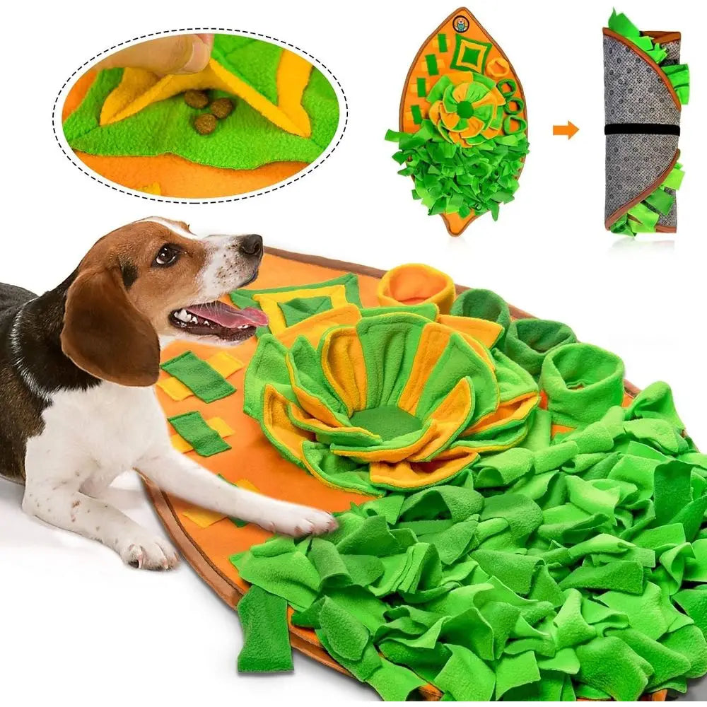 Snule Nosework Mat For Dogs And Cats Interactive Feeding Puzzle Toy