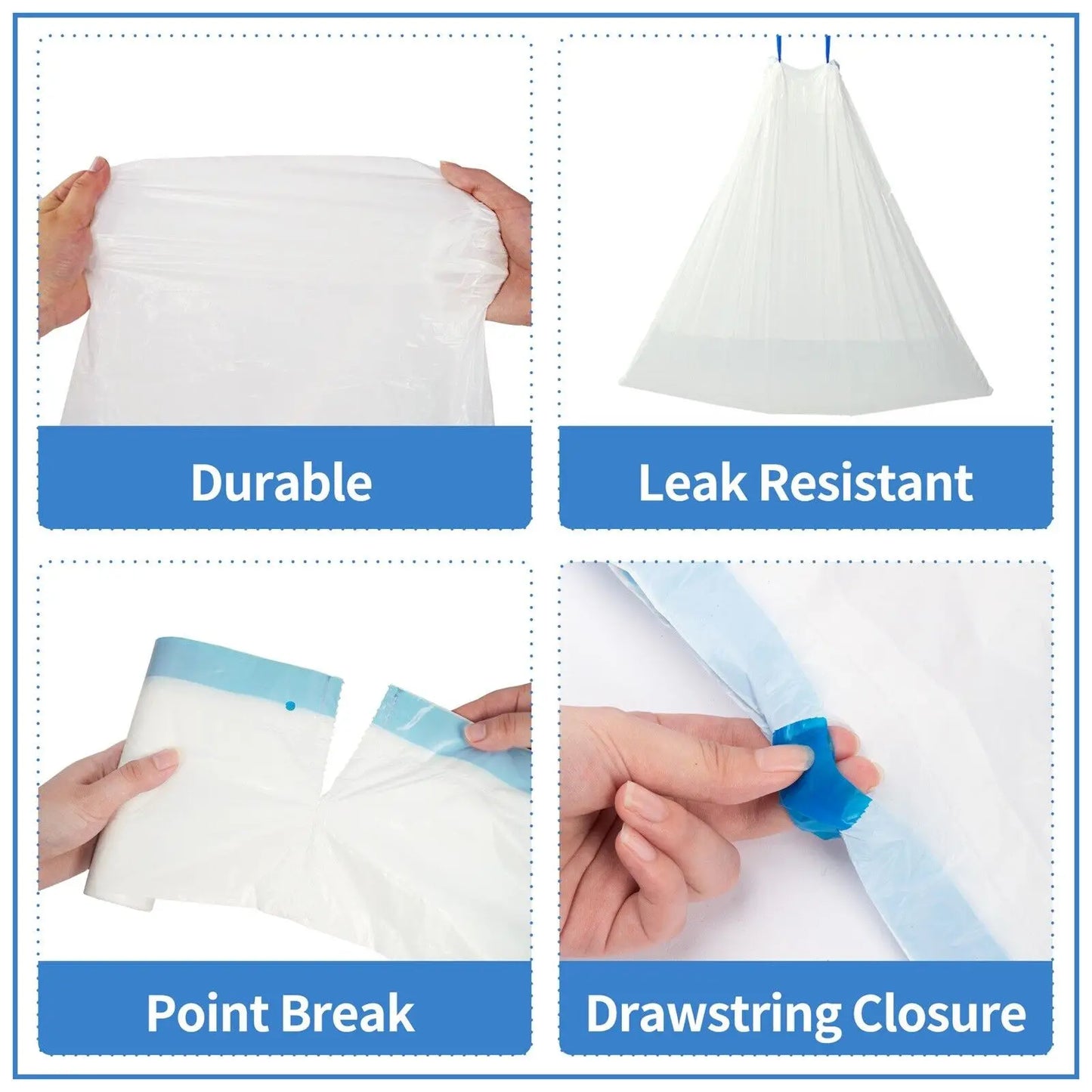 DOEL Self-Cleaning Cat Litter Box Liners and Trash Bags