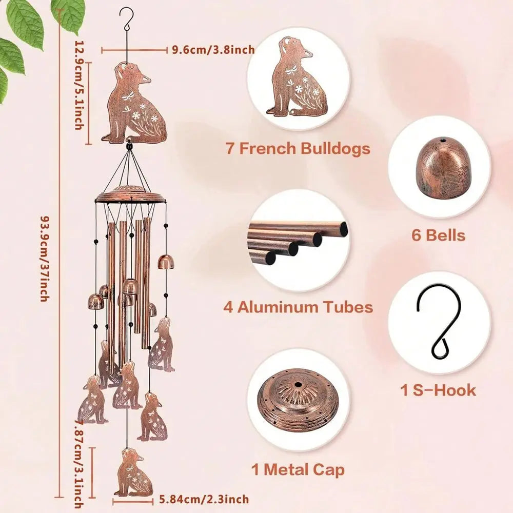 Decorative Metal Wind Chime For Indoor Outdoor Use