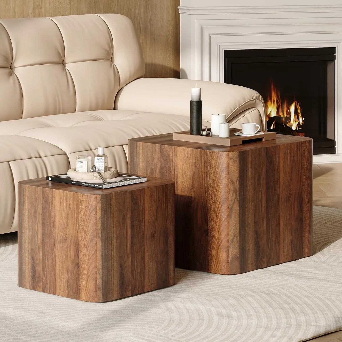 Nesting Coffee Table Set Of 2