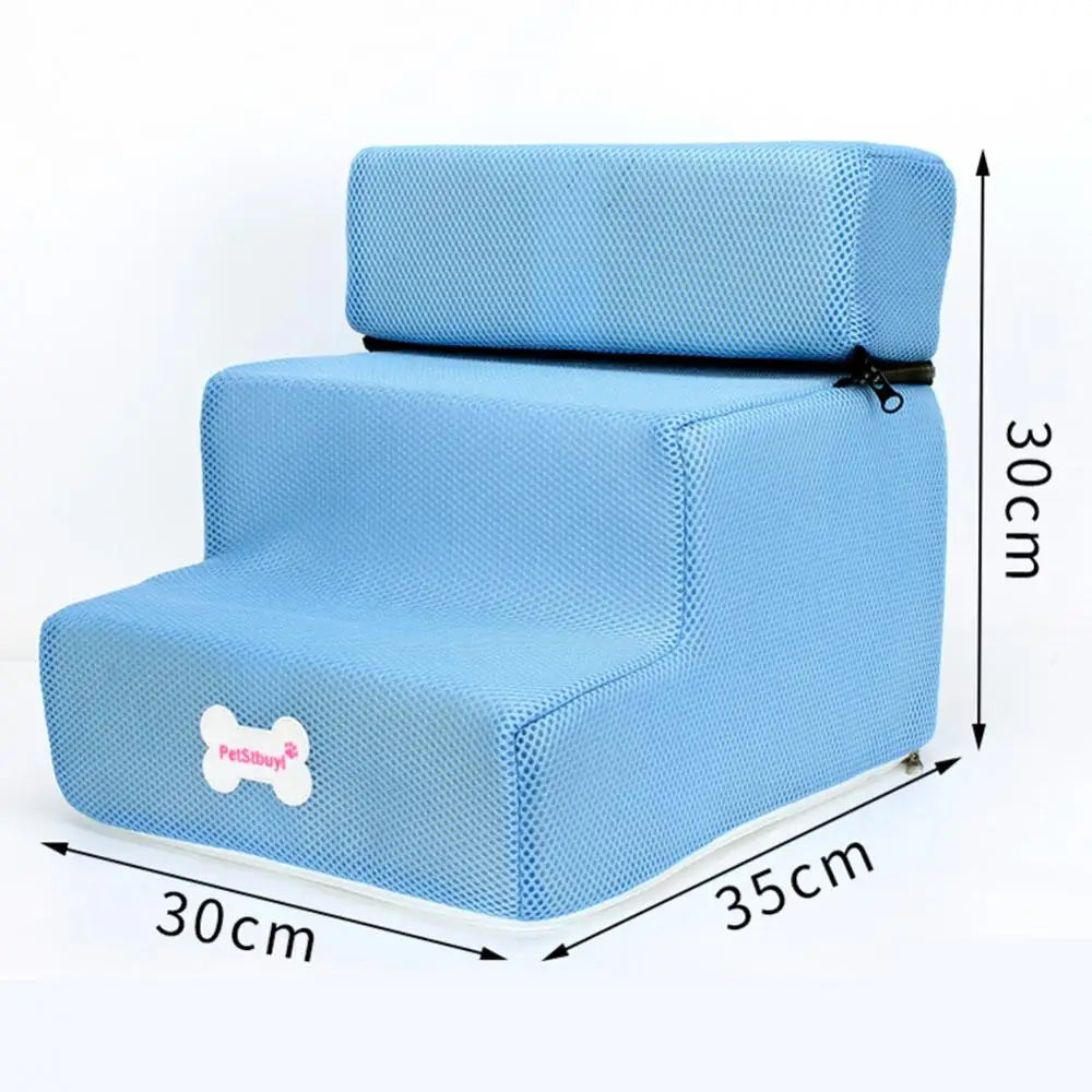 3 Step Detachable Dog Stairs Non Slip Ramp For Pets