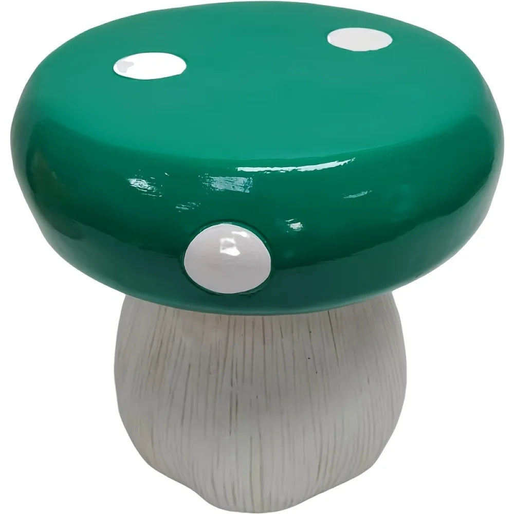 Mushroom Model Resin Statue Stool For Outdoor Garden Decor