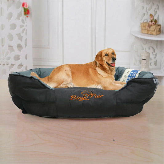 Borwart Orthopedic Dog Bed With Waterproof Washable Cover