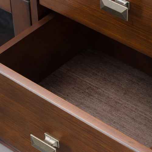 Artisan Solid Wood Sideboard Buffet For Dining Room Storage