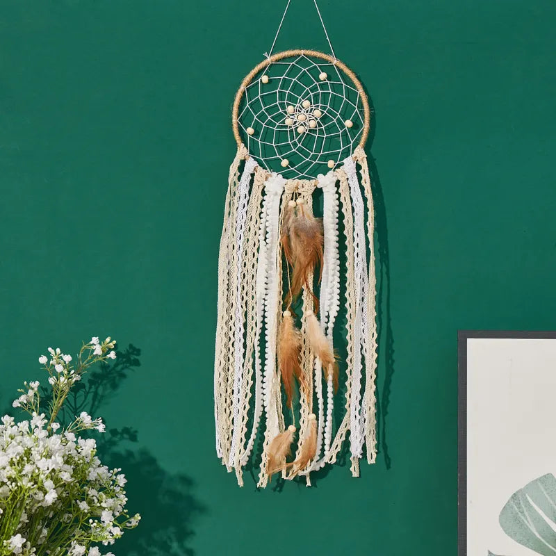 Dream Catcher Moon Dream Chaser Bohemian Wall Decor