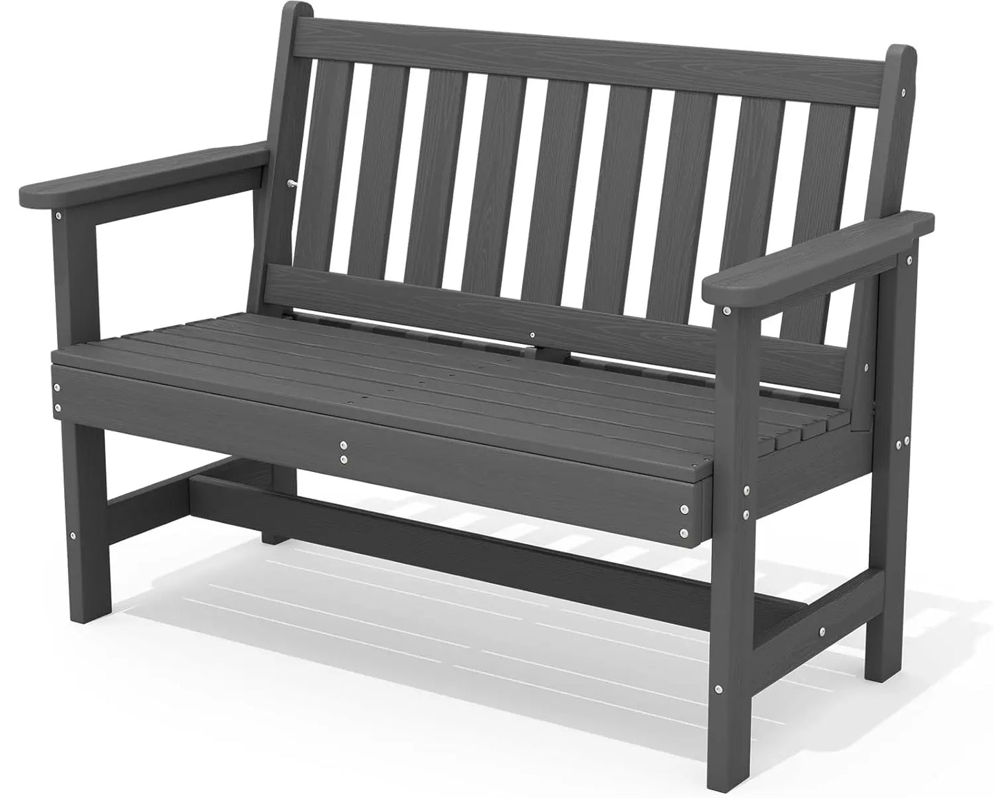 Outdoor HDPE Weatherproof Bench For Patio And Garden