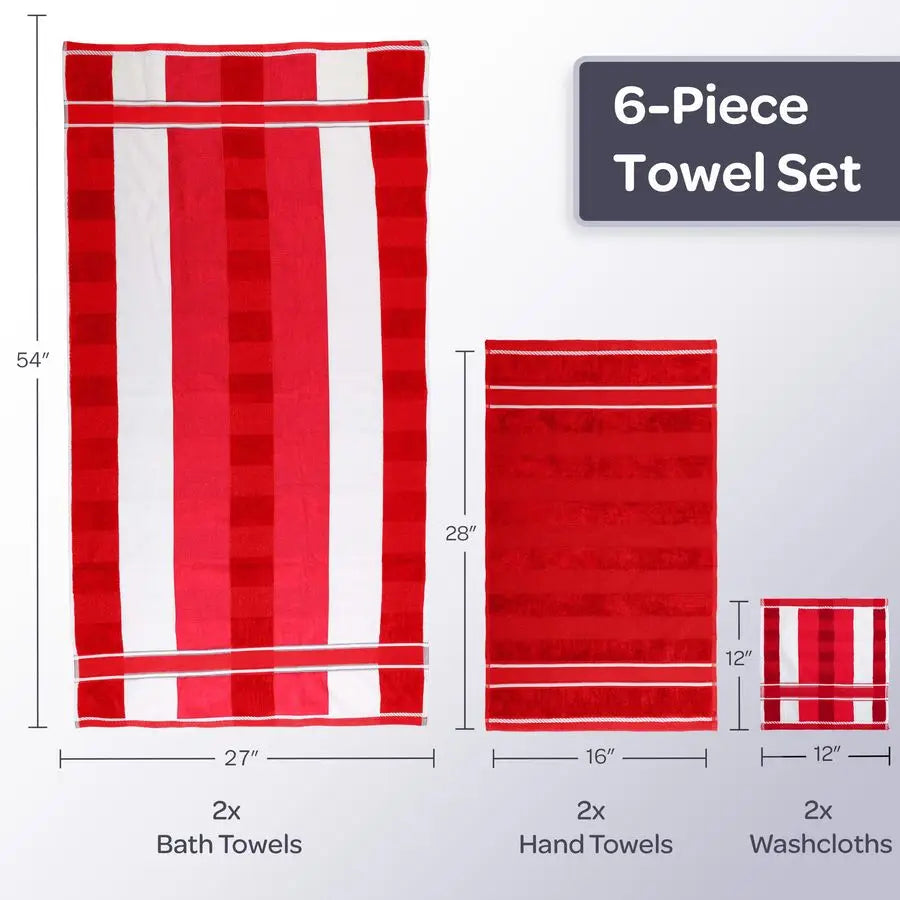 Cotton Bath Towels Set 525 GSM 100 Percent Cotton Towels