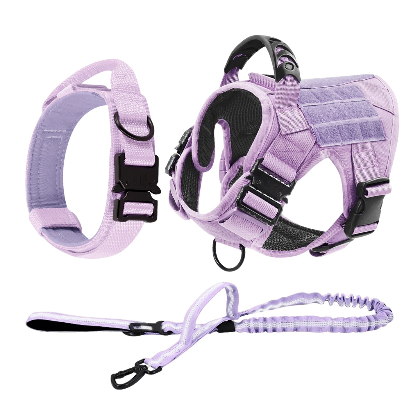 Petravel Military Camouflage Dog Harness Adjustable Vest