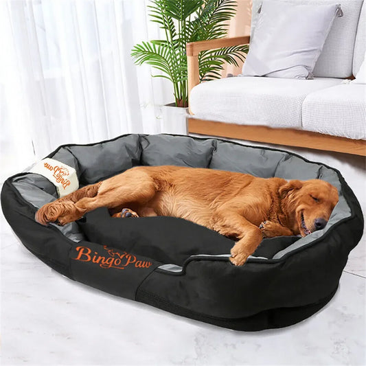 BINGOPAW All-Season Calming Dog Bed With Oxford Cover