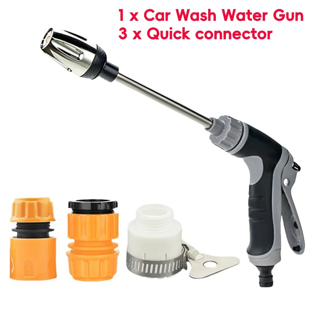 Handheld Pressure Water Gun For Garden Window Car Cleaning