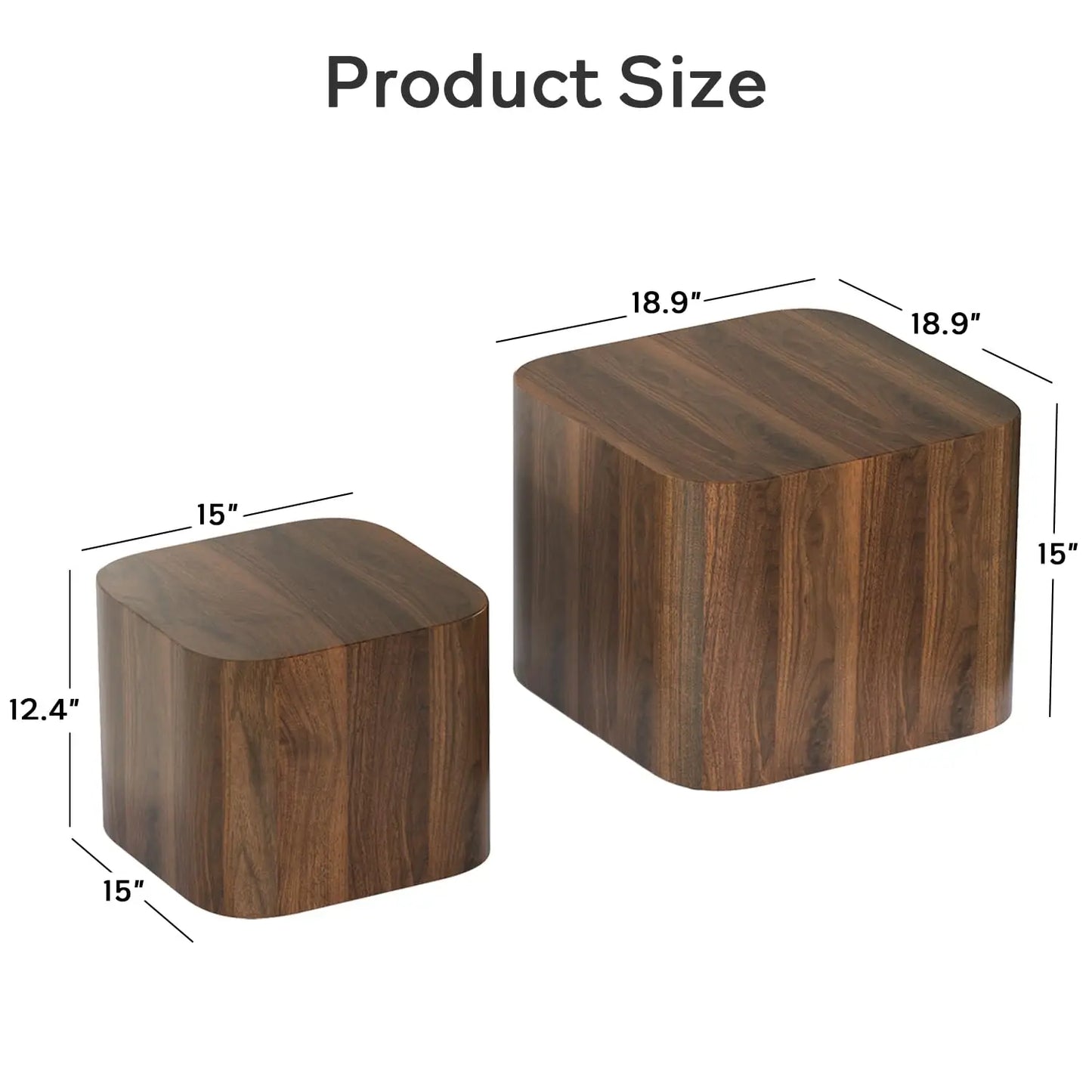 Nesting Coffee Table Set Of 2