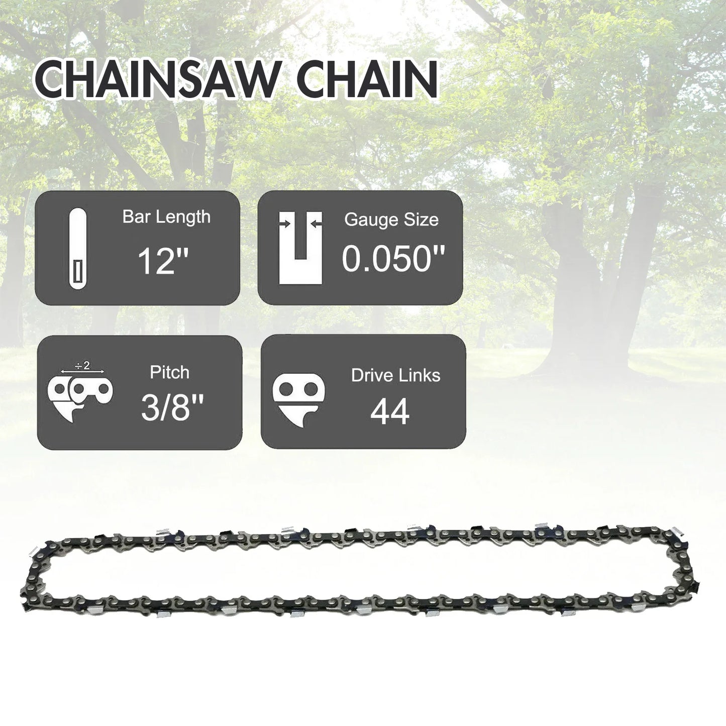 Gasoline Portable Chainsaw 2 Stroke 25.4cc 1000W Tree Trimming