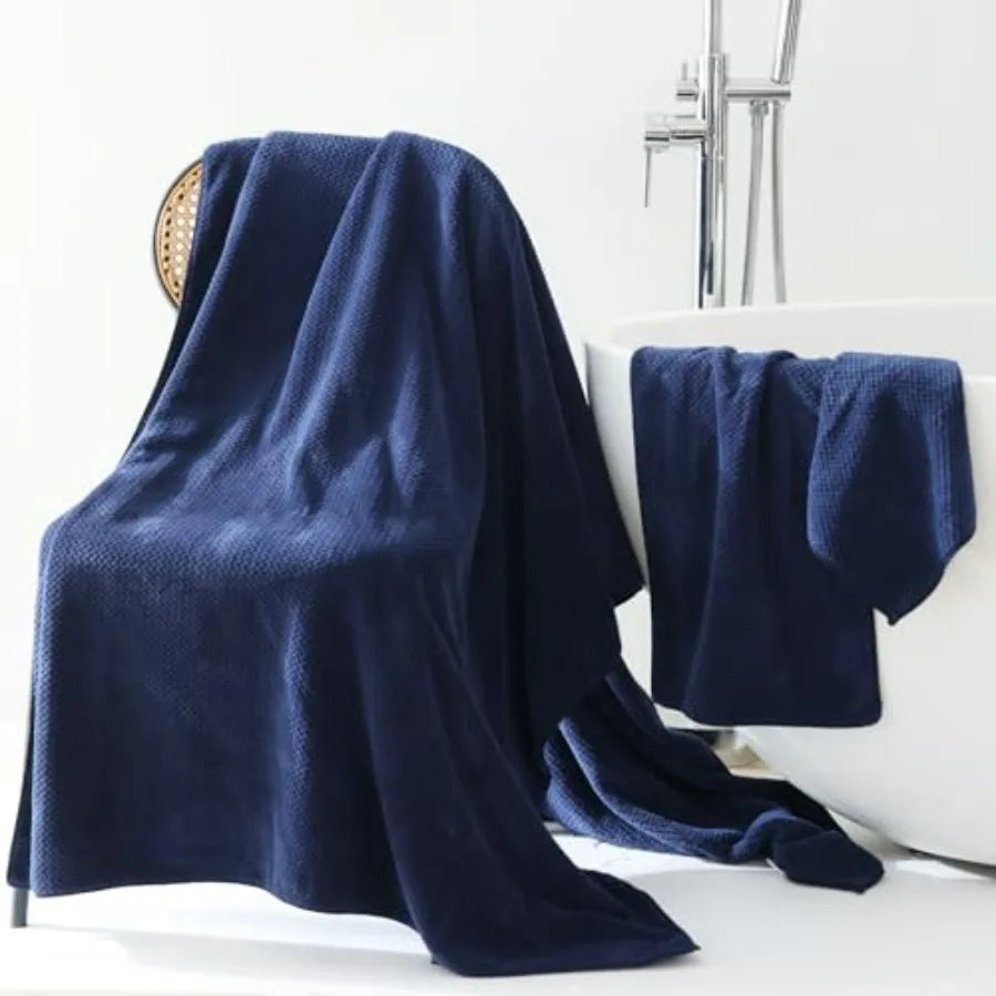Microfiber Bath Towels Adults Ultra Soft Quick Dry Absorbent