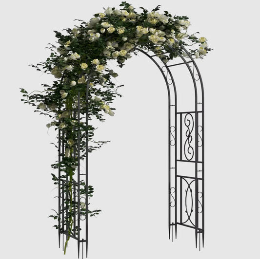 Heavy Duty Metal Garden Arbor Trellis Frame For Climbing Plants