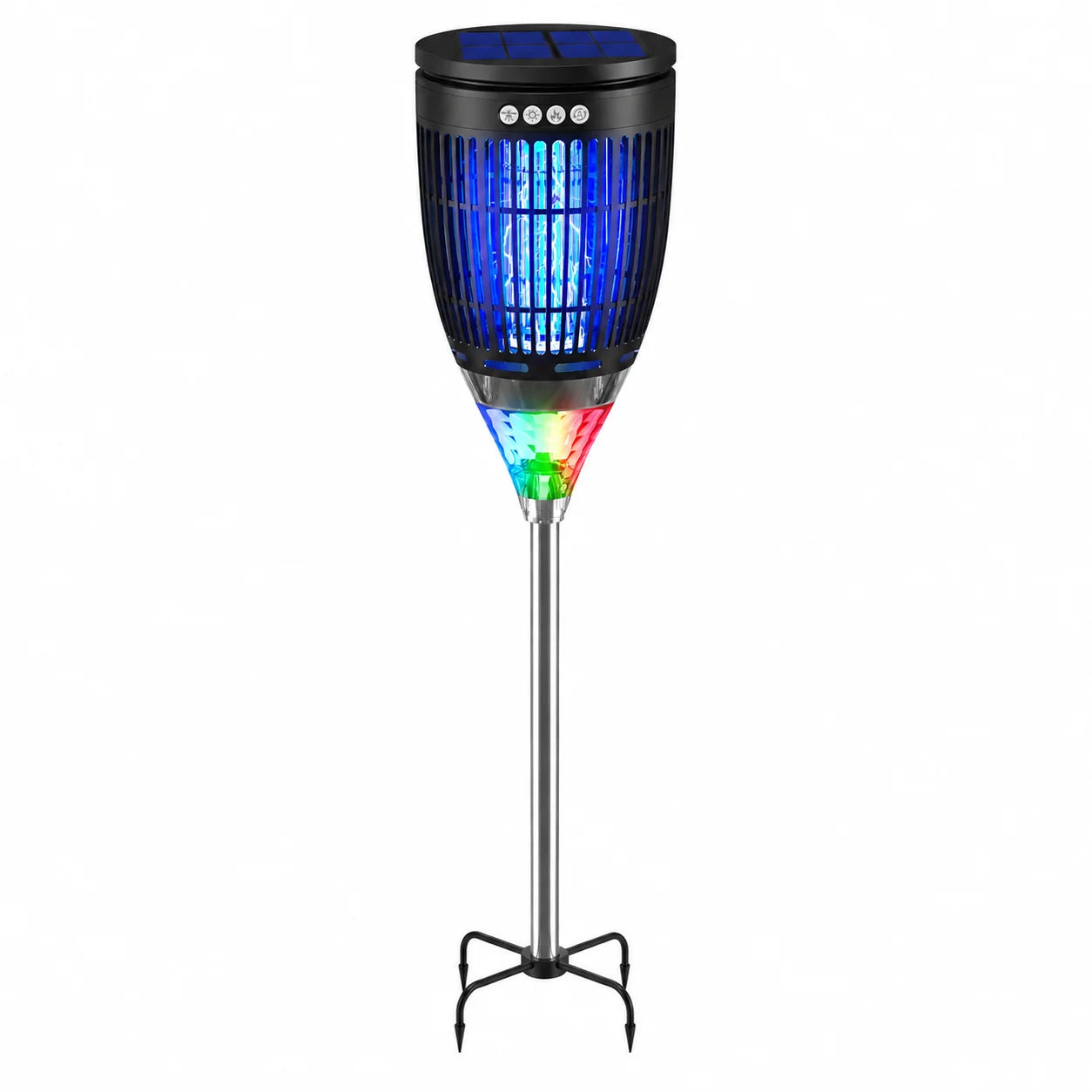Solar Bug Zapper Outdoor 4200V 3 In 1 Backyard Zapper