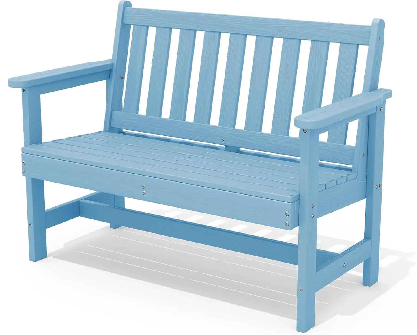 Outdoor HDPE Weatherproof Bench For Patio And Garden
