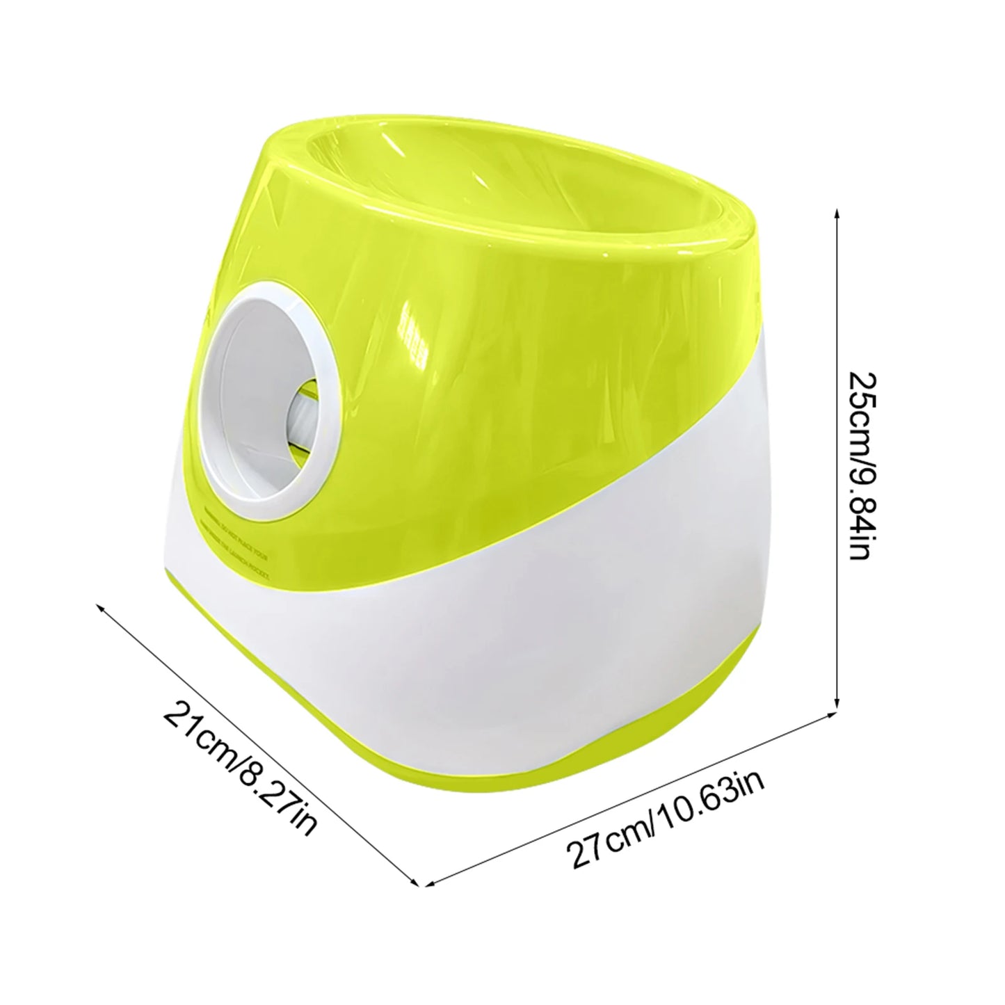 Automatic Ball Launcher For Small Breeds With 3 Tennis Balls
